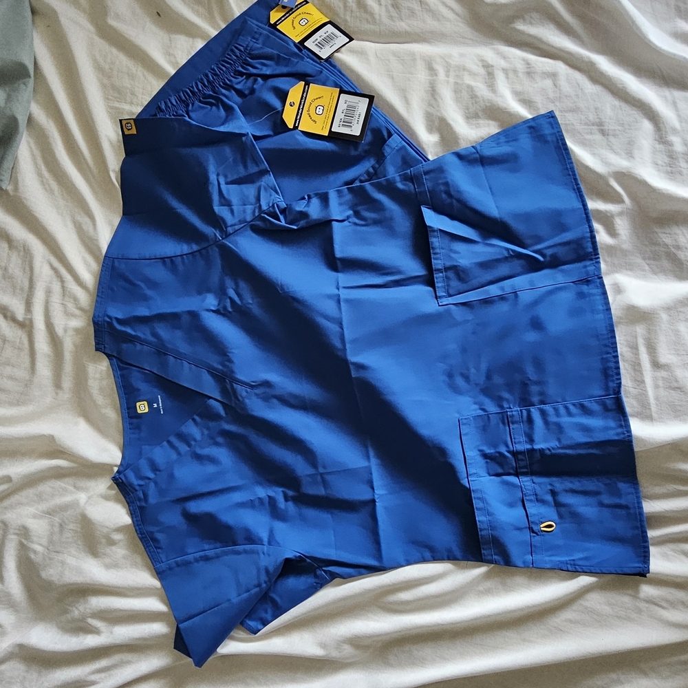 WonderWink Scrub Set in Royal Blue